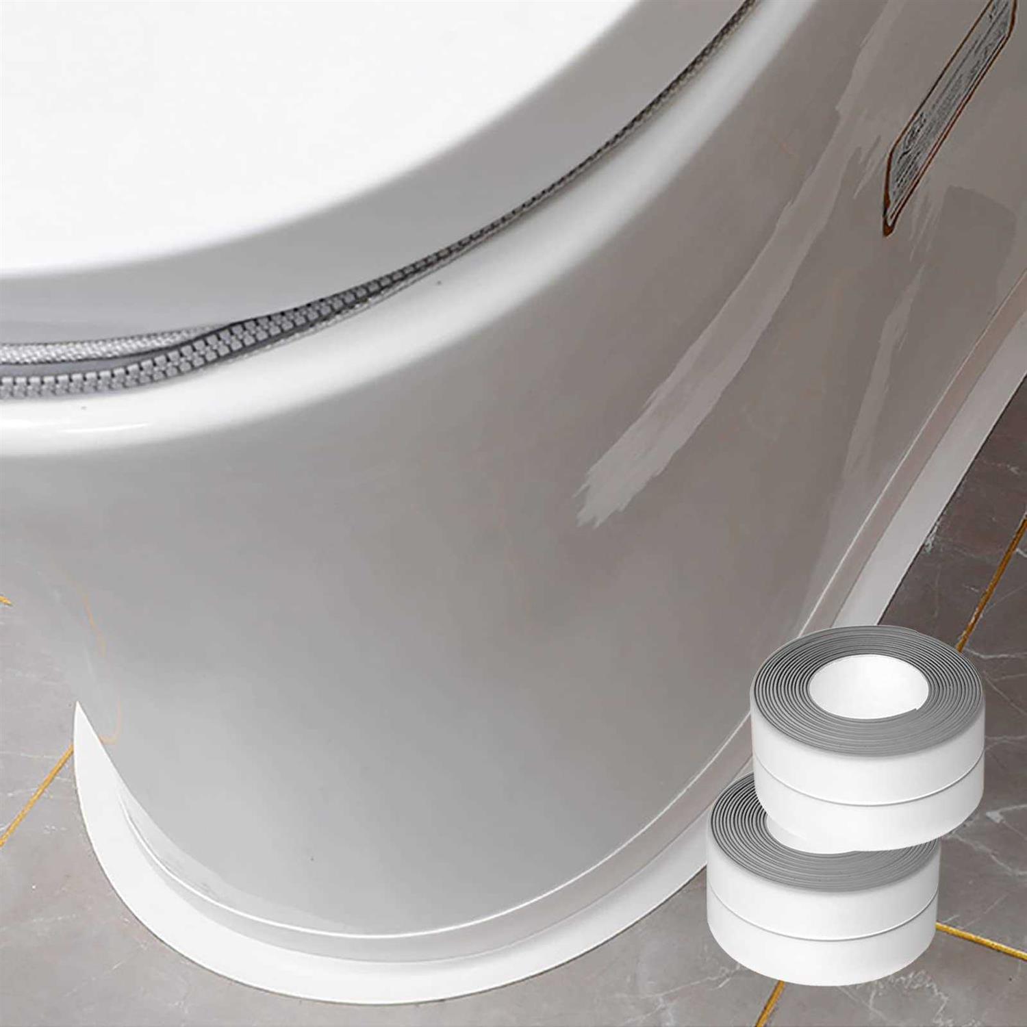 Hoacm 2PC Caulk Tape For Bath Kitchen Caulking Tape - Zenithce