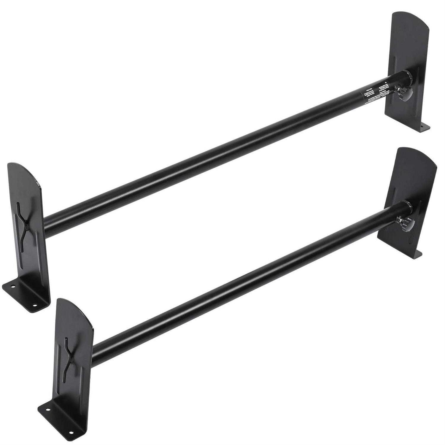 VEVOR Van Ladder Rack 750 Lbs Capacity 3 Bars Adjustable Van Roof Rack with Ladder Stoppers - Zenithce