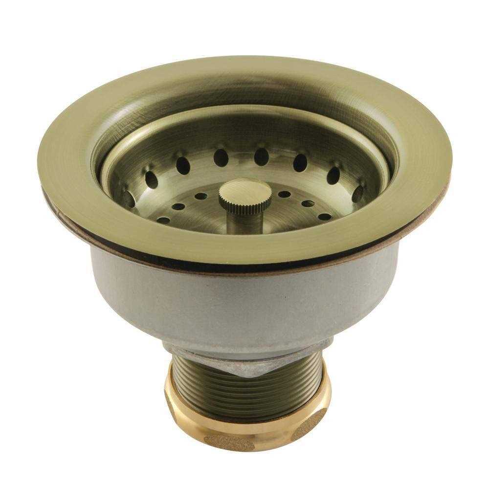 Kingston Brass Tacoma Stainless Steel Kitchen Sink Basket Strainer - Zenithce