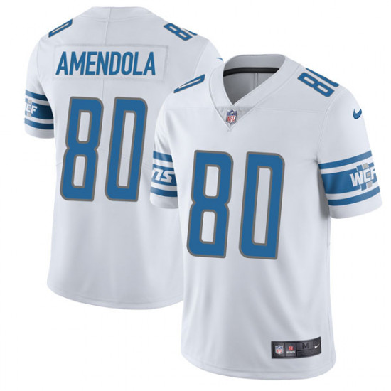 Detroit Lions #80 Danny Amendola Blue Vapor Untouchable Limited Stitched Jersey - Zenithce