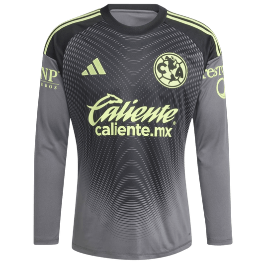 Club América Third Soccer jersey Gray Long Sleeve 2025/26 - Zenithce