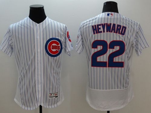 Cubs #22 Jason Heyward White Flexbase Authentic Collection Stitched Jersey - Zenithce