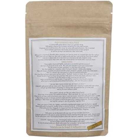 Old Fashioned Milk Paint Non-VOC Powder Paint (Quart, Slate) - Zenithce