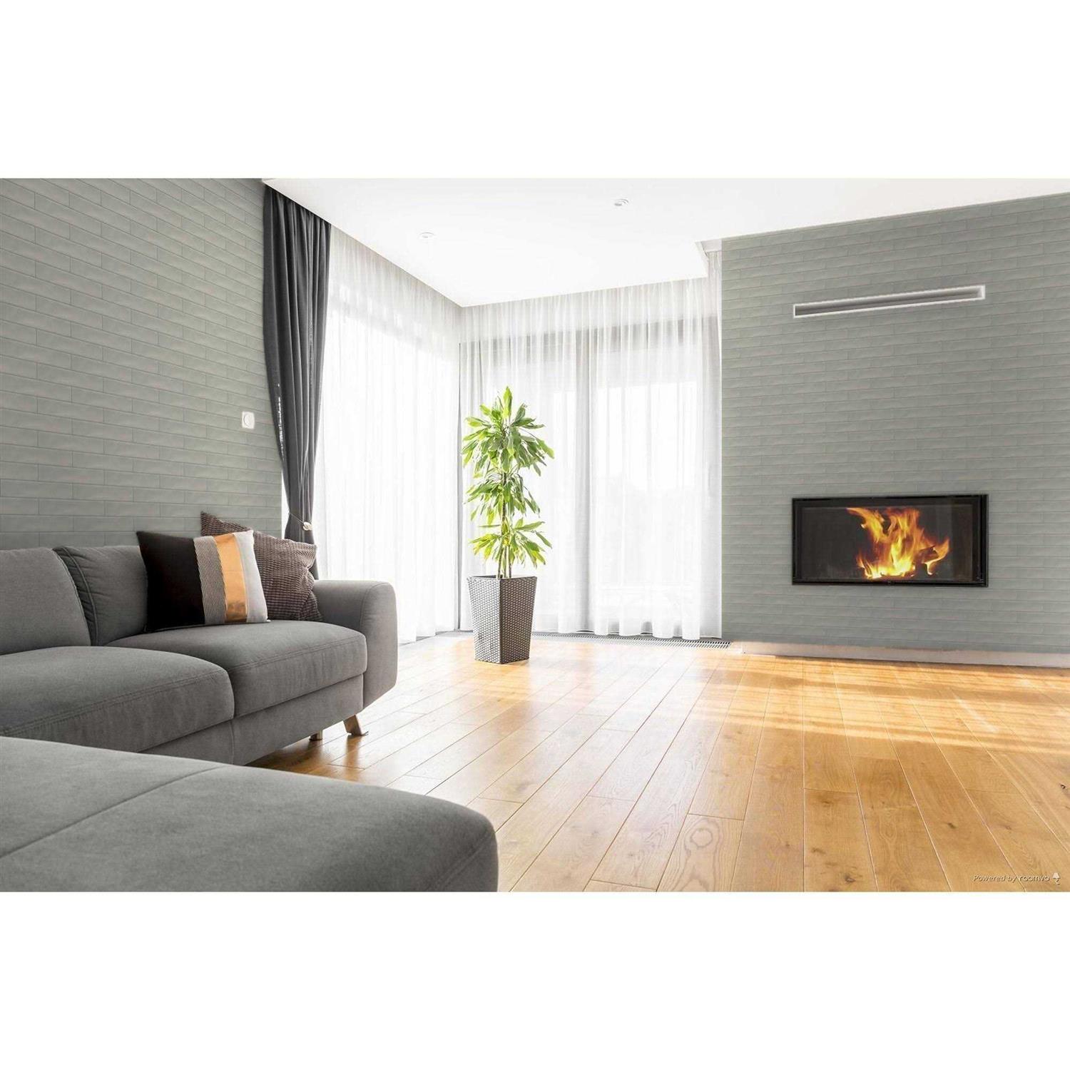 Emser Artwork Metal Wave 12 x 35 Ceramic Tile - Zenithce
