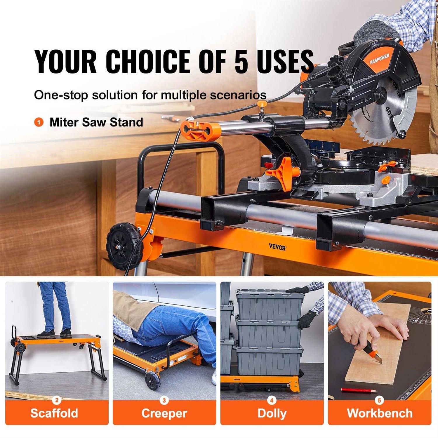 VEVOR Miter Saw Hood 5000-L Dust Solution For Miter Saws Chop Shop Dust Collection - Zenithce