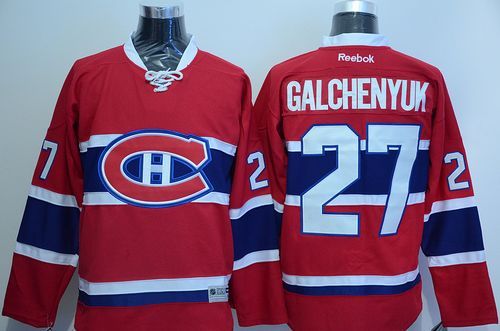 Canadiens #27 Alex Galchenyuk Red New CH Stitched Jersey - Zenithce