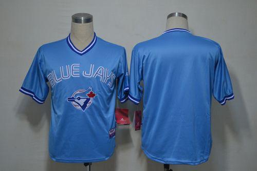 Blue Jays Blank Light Blue Stitched Jersey - Zenithce