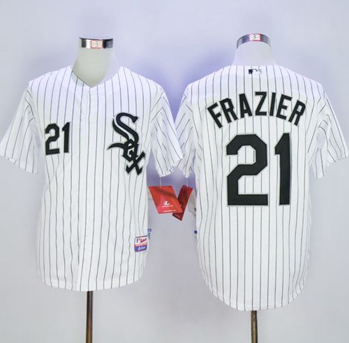 White Sox #21 Todd Frazier White Cool Base Stitched Jersey - Zenithce