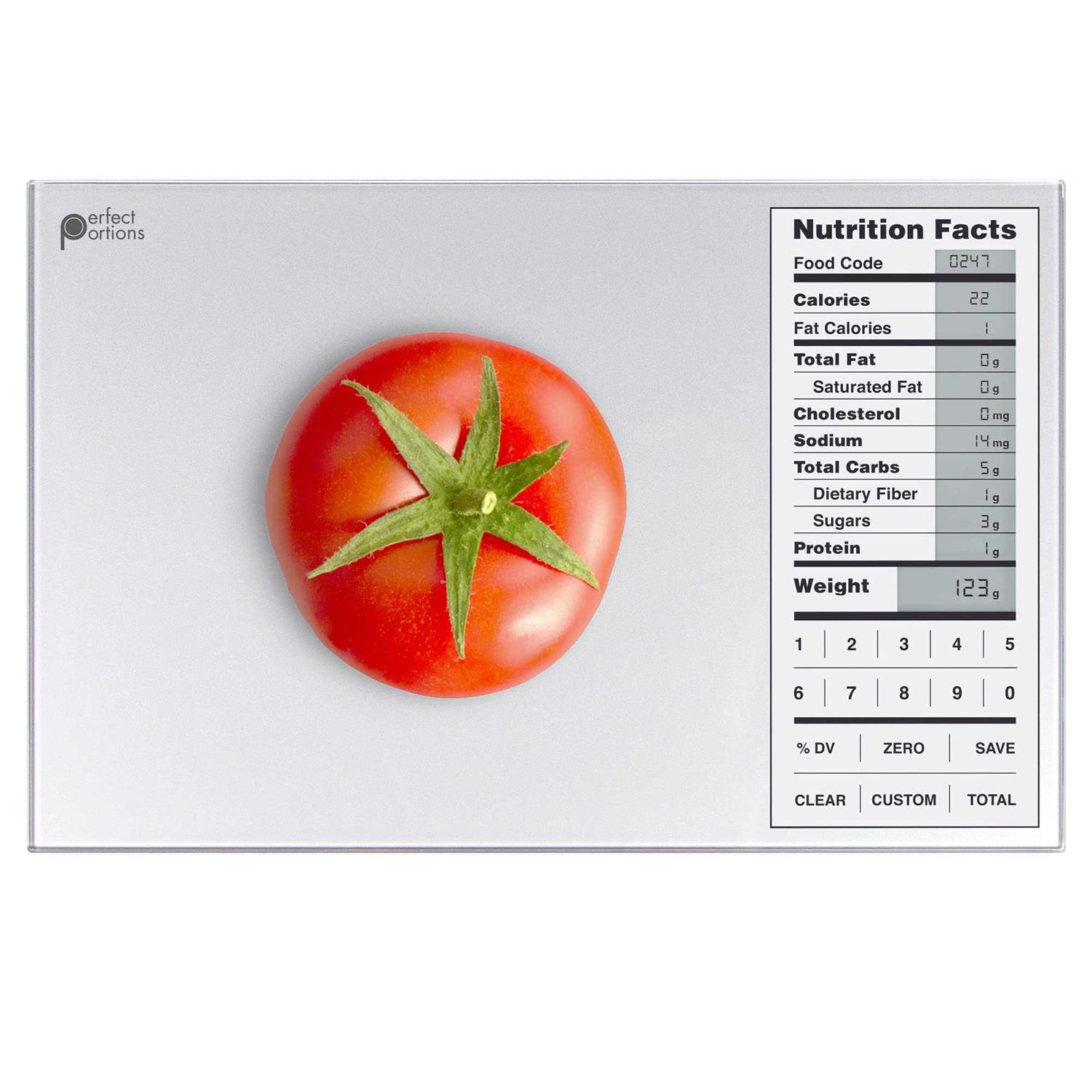 Greater Goods Nutrition Food Scale, Perfect for Weighing Nutritional Meals, Calculating Food Facts, and Portioning Snacks - Zenithce