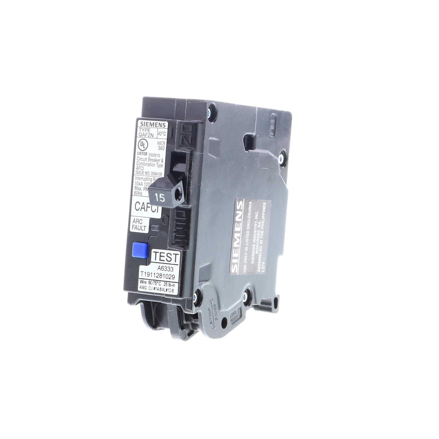 Siemens QA115AFC Circuit Breaker - Zenithce