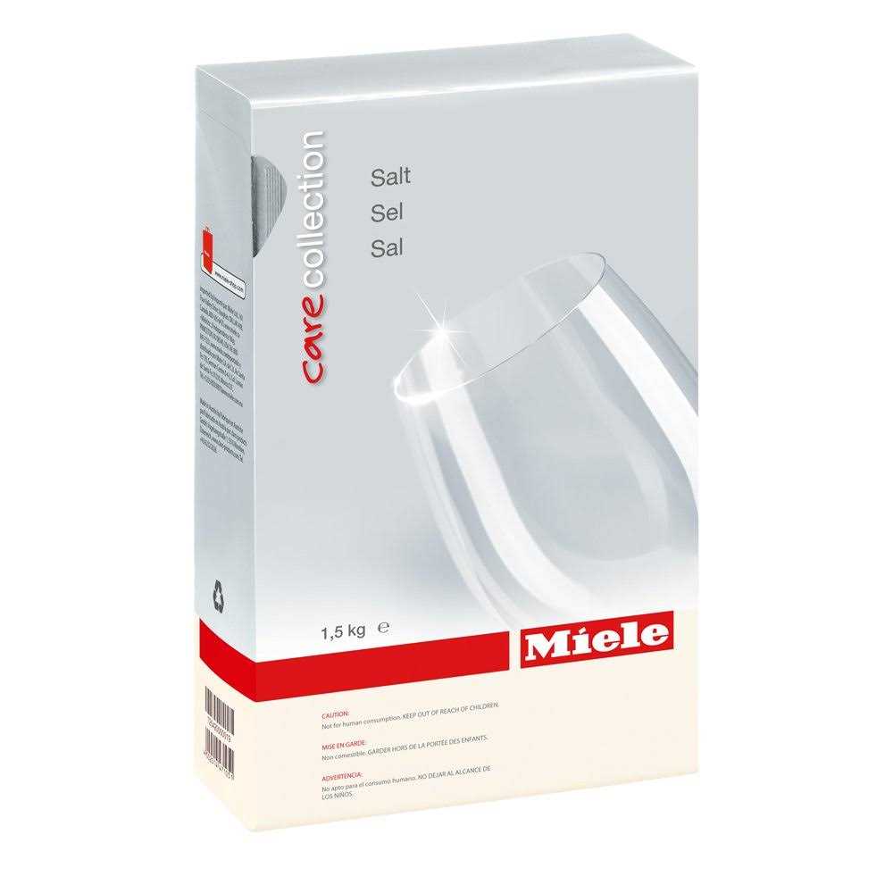 Miele Dishwasher Salt - Zenithce