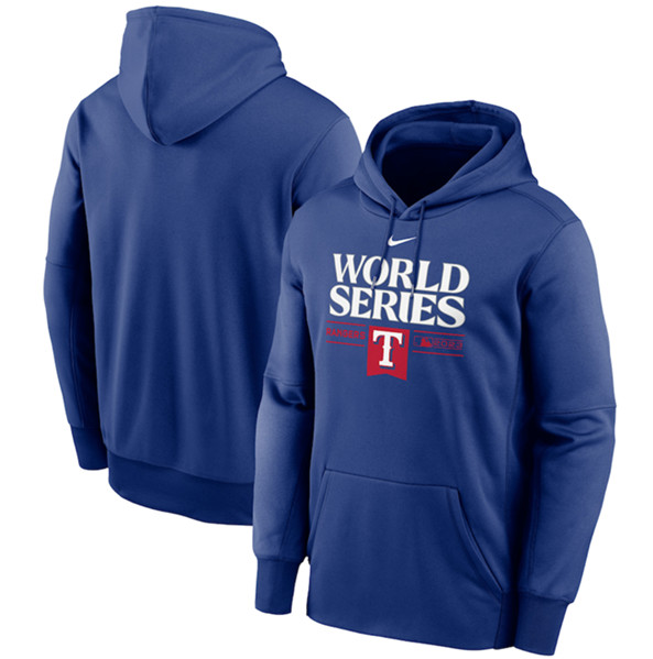 Texas Rangers 2023 World Series Collection Dugout Pullover Hoodie - Zenithce