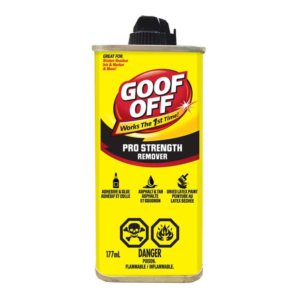 Goof Off Strength Remover - Zenithce
