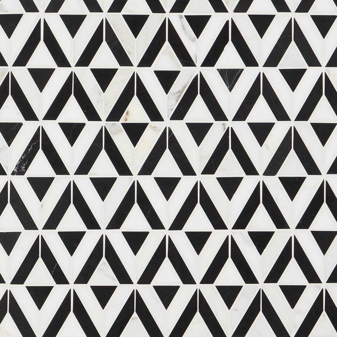 Florey Random Sized Marble Random Mosaic Wall & Floor Tile Ivy Hill Tile - Zenithce