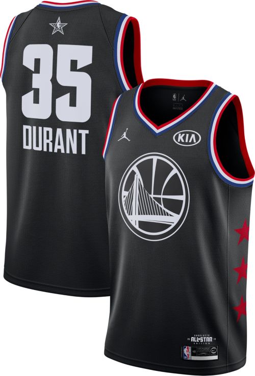 Jordan 2019 All-Star Game #35 Kevin Durant Black Dri-FIT Swingman Jersey - Zenithce