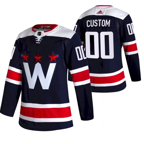 Washington Capitals Custom Name Number Size NHL Stitched Jersey - Zenithce