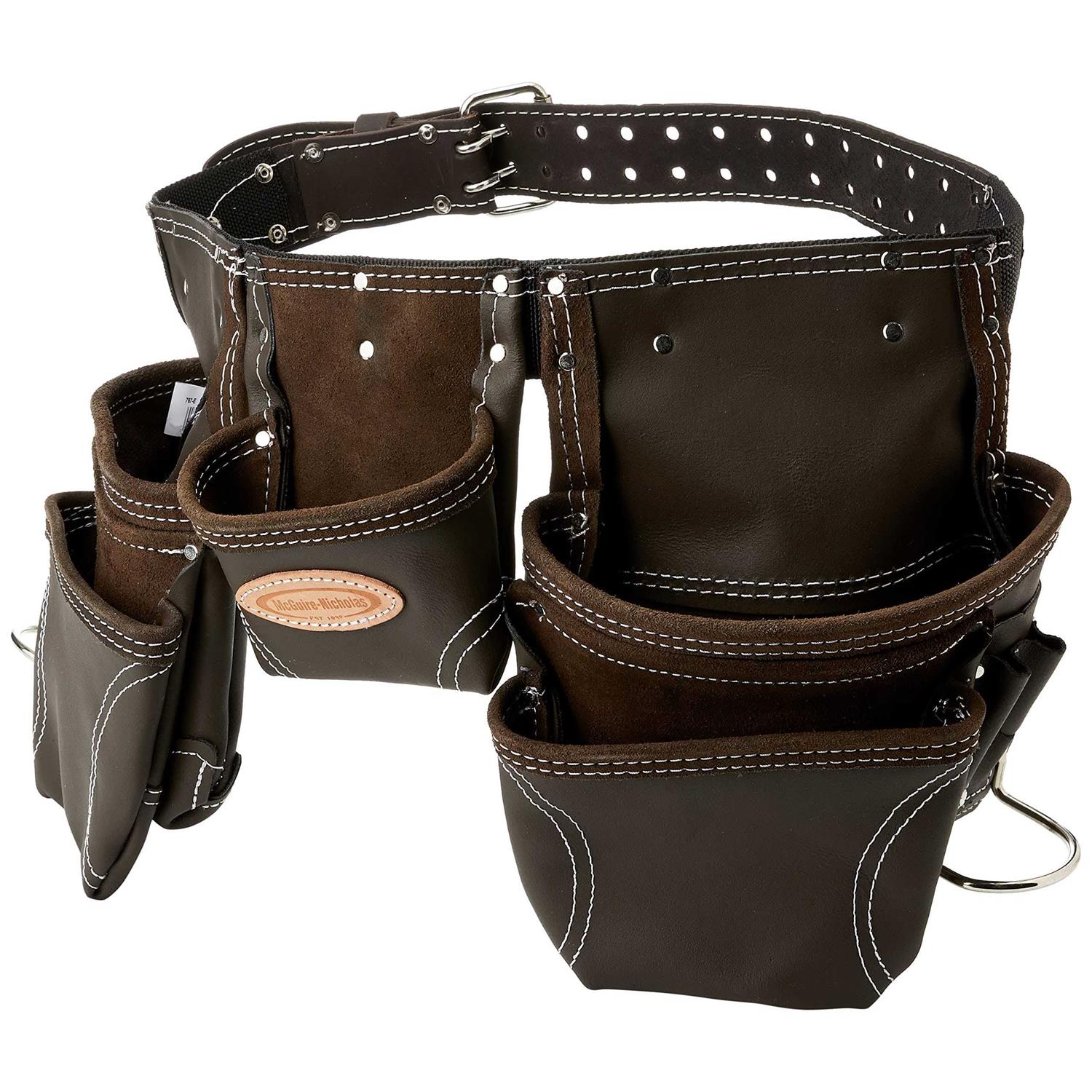 Mcguire-Nicholas 526-CC Brown Professional Electrician’s Pouch - Zenithce