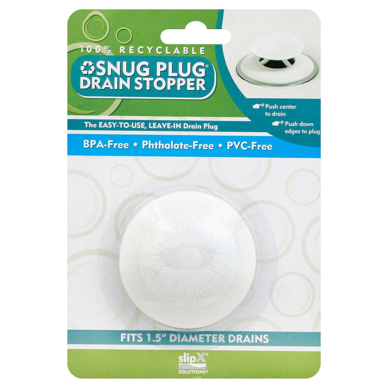 Slipx Solutions Bottomless Bath Overflow Drain Cover for Tub Best Gifts for Mom - Zenithce