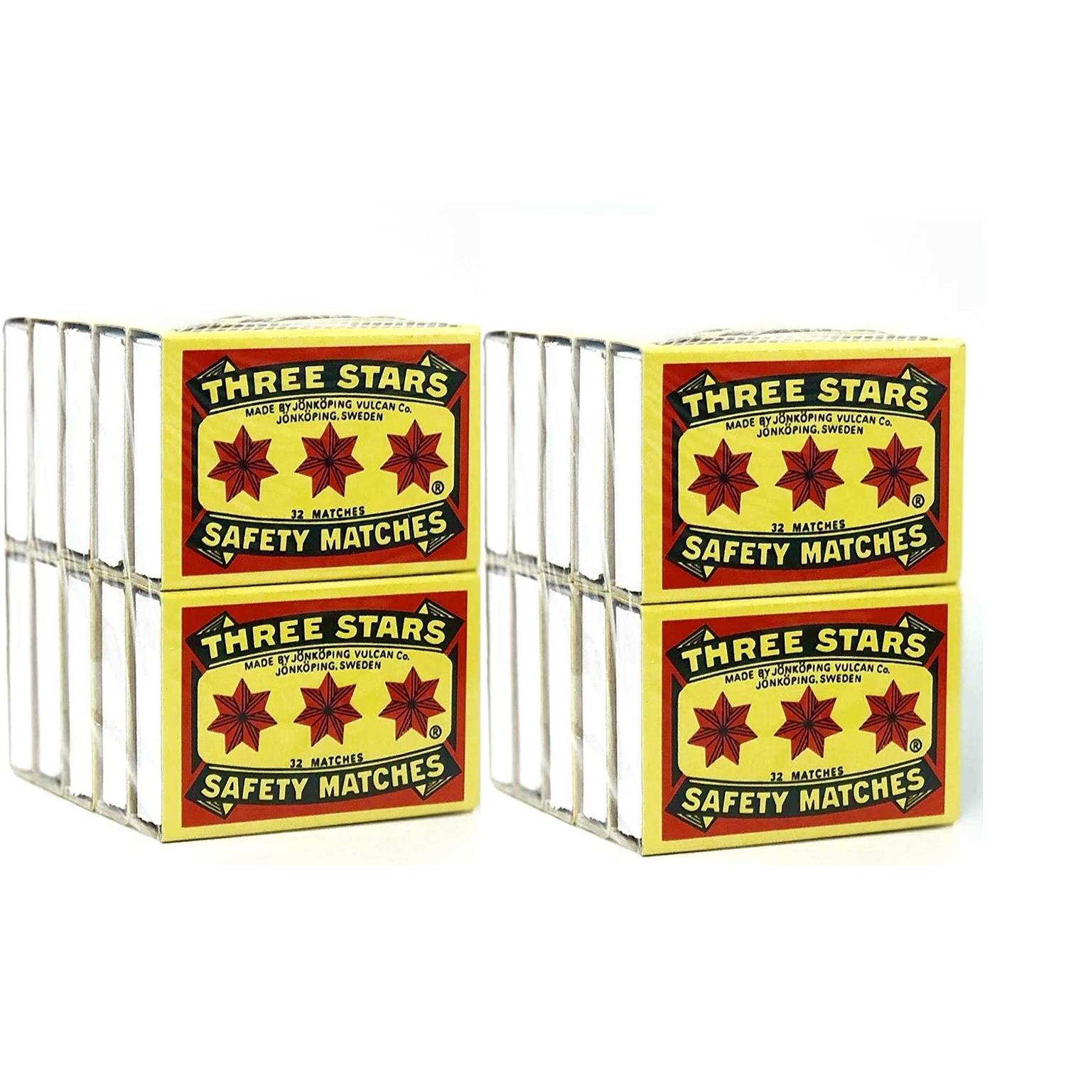 Three Stars Safety Matches - Zenithce