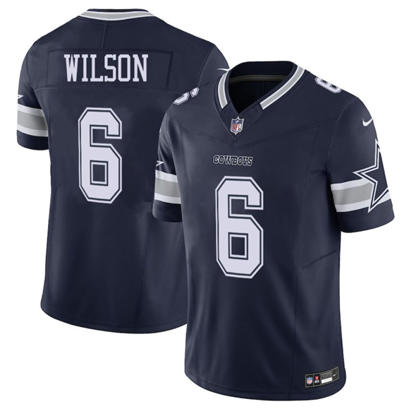 Dallas Cowboys #6 Donovan Wilson Navy 2025 F.U.S.E Vapor Untouchable Limited Football Stitched Jersey - Zenithce