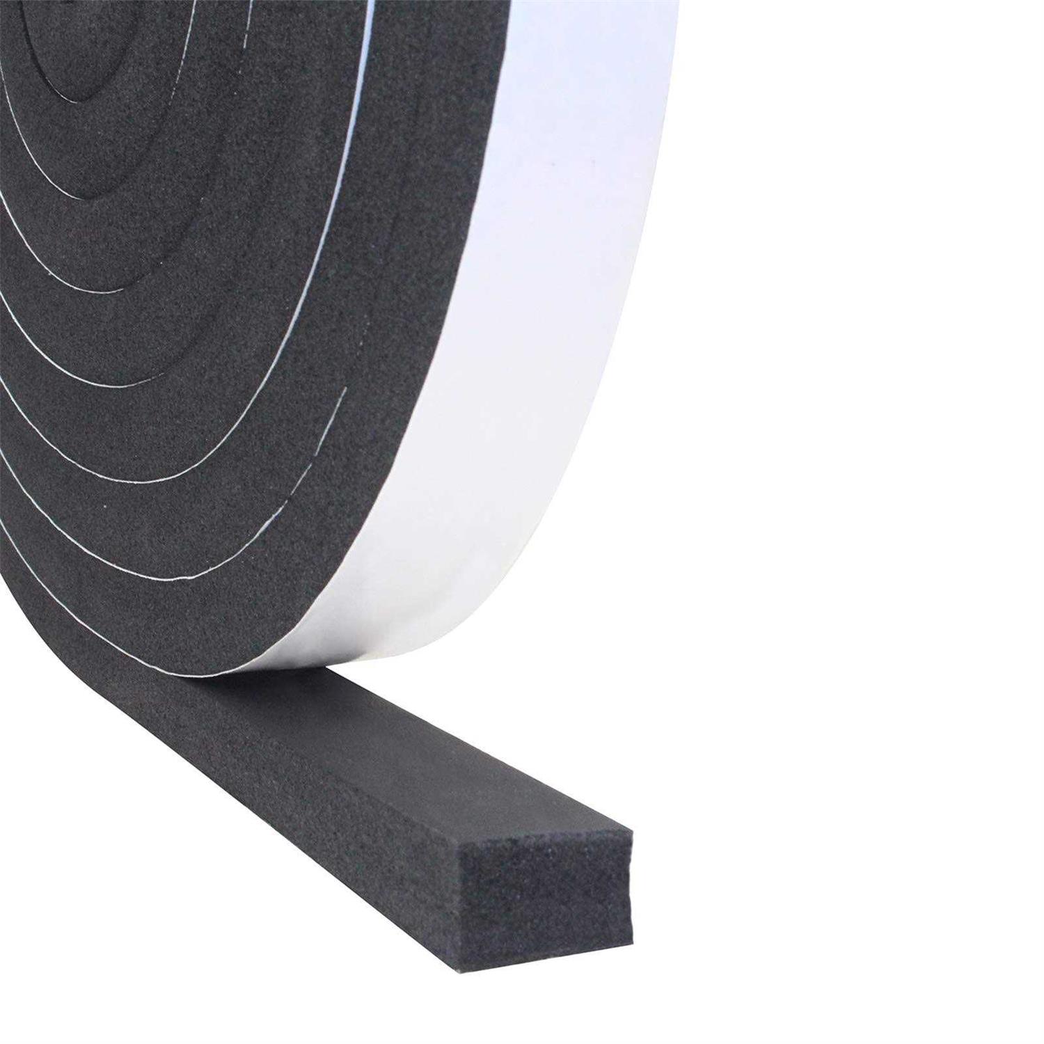 Foam Insulation Tape, Weather Stripping Door Seal Strip for Doors and Windows,Sliding Door,Sound Proof Soundproofing Door Seal,Weatherstrip,Air - Zenithce