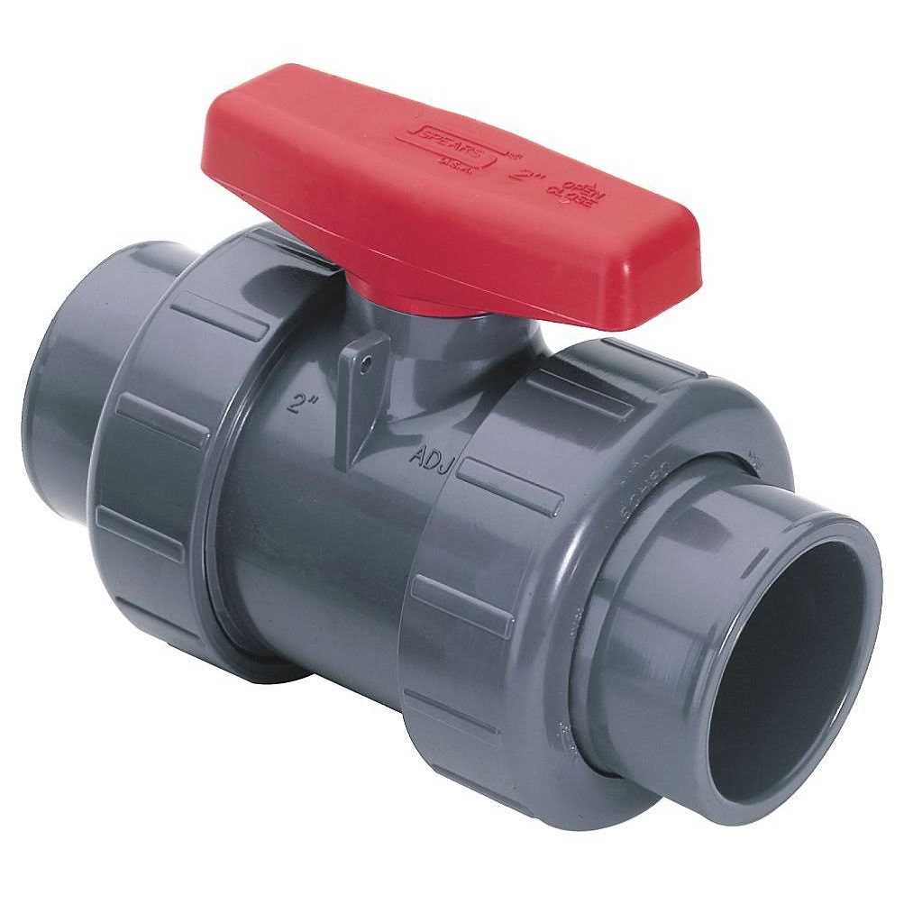 Spears PVC Socket x FNPT Ball Valve - Zenithce