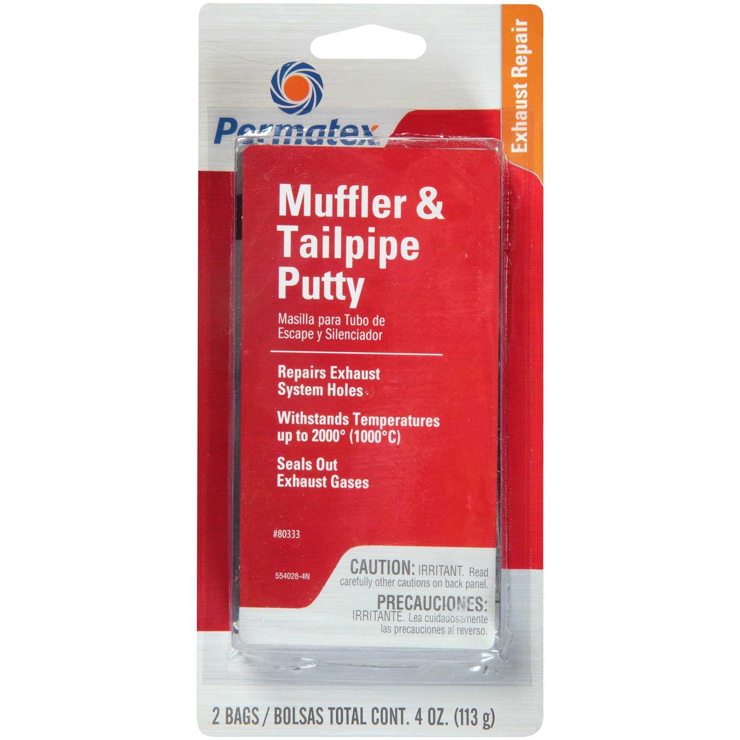 Permatex 80333 Muffler & Tailpipe Putty - Zenithce