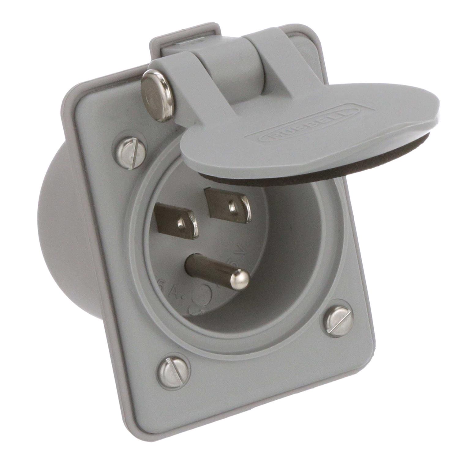 Hubbell HBL5461I Receptacle Single - Zenithce