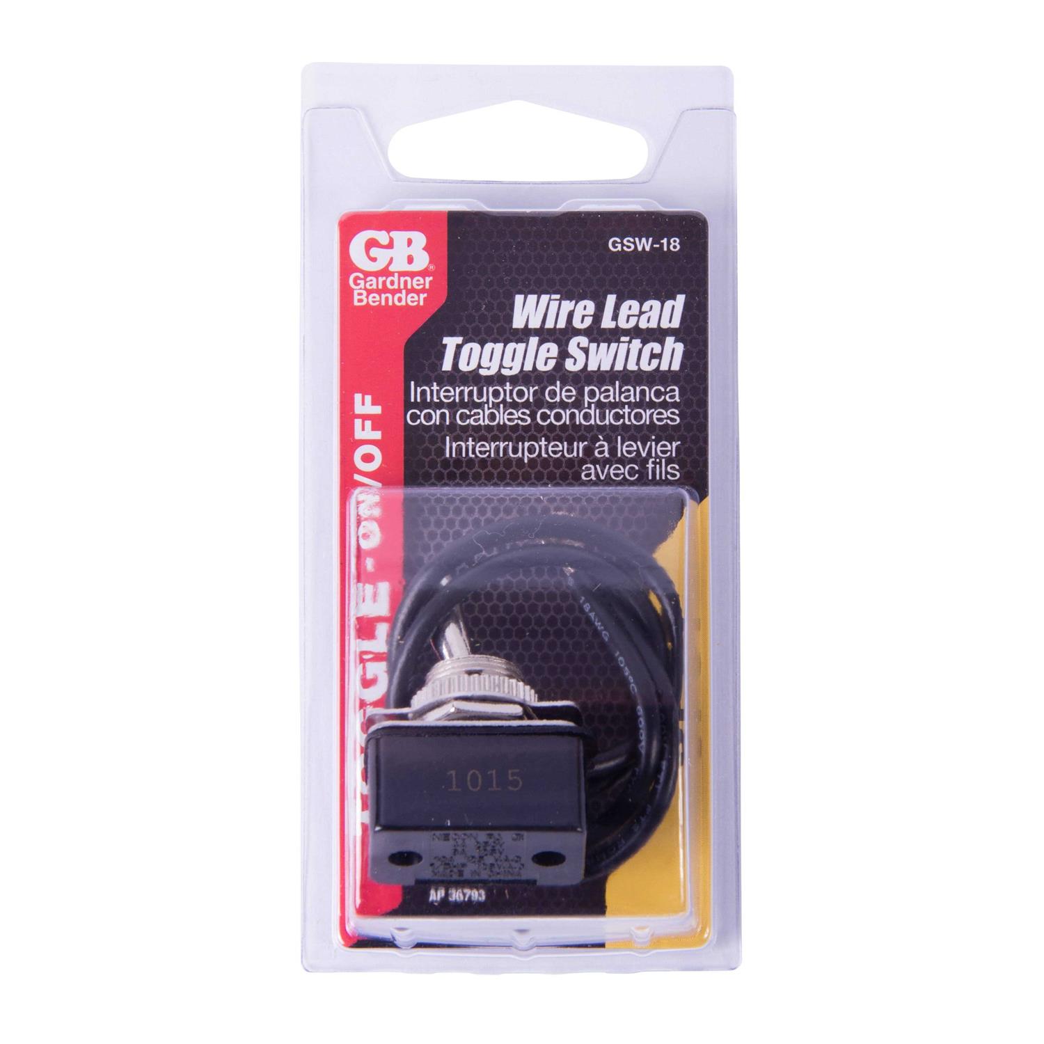 Gardner Bender GSW-123 DPDT Toggle Switch - Zenithce