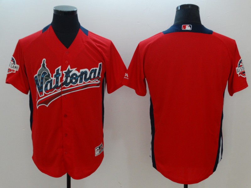 National League Scarlet 2018 All-Star Game Home Run Derby Team Jersey - Zenithce