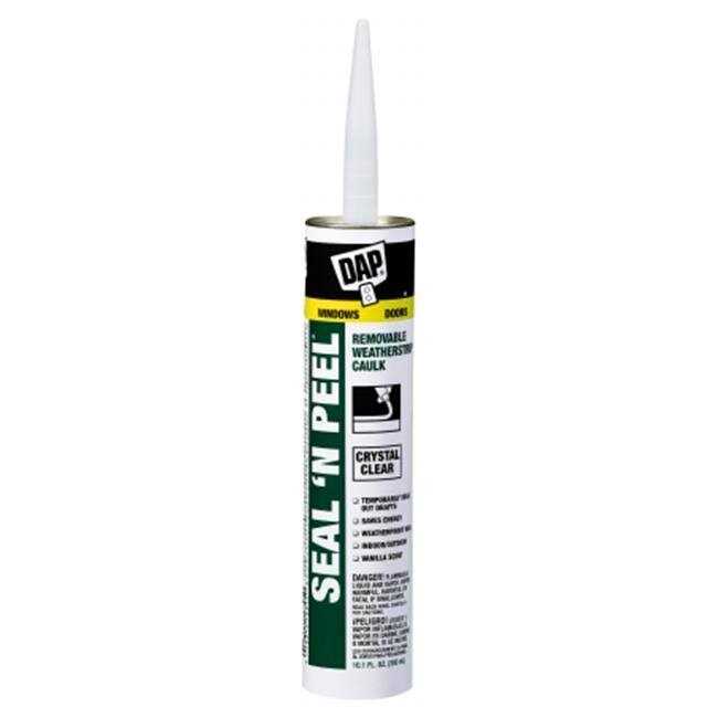 Dap Seal ‘N Peel Removable Caulk - Zenithce