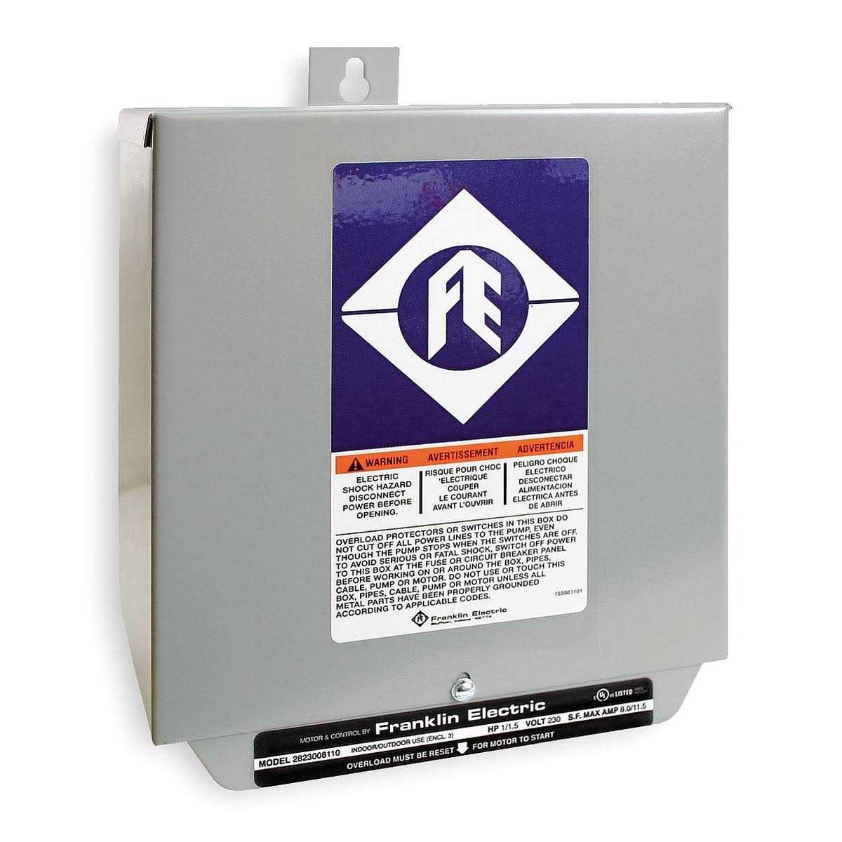 Franklin 2801084915 Control Box - Zenithce