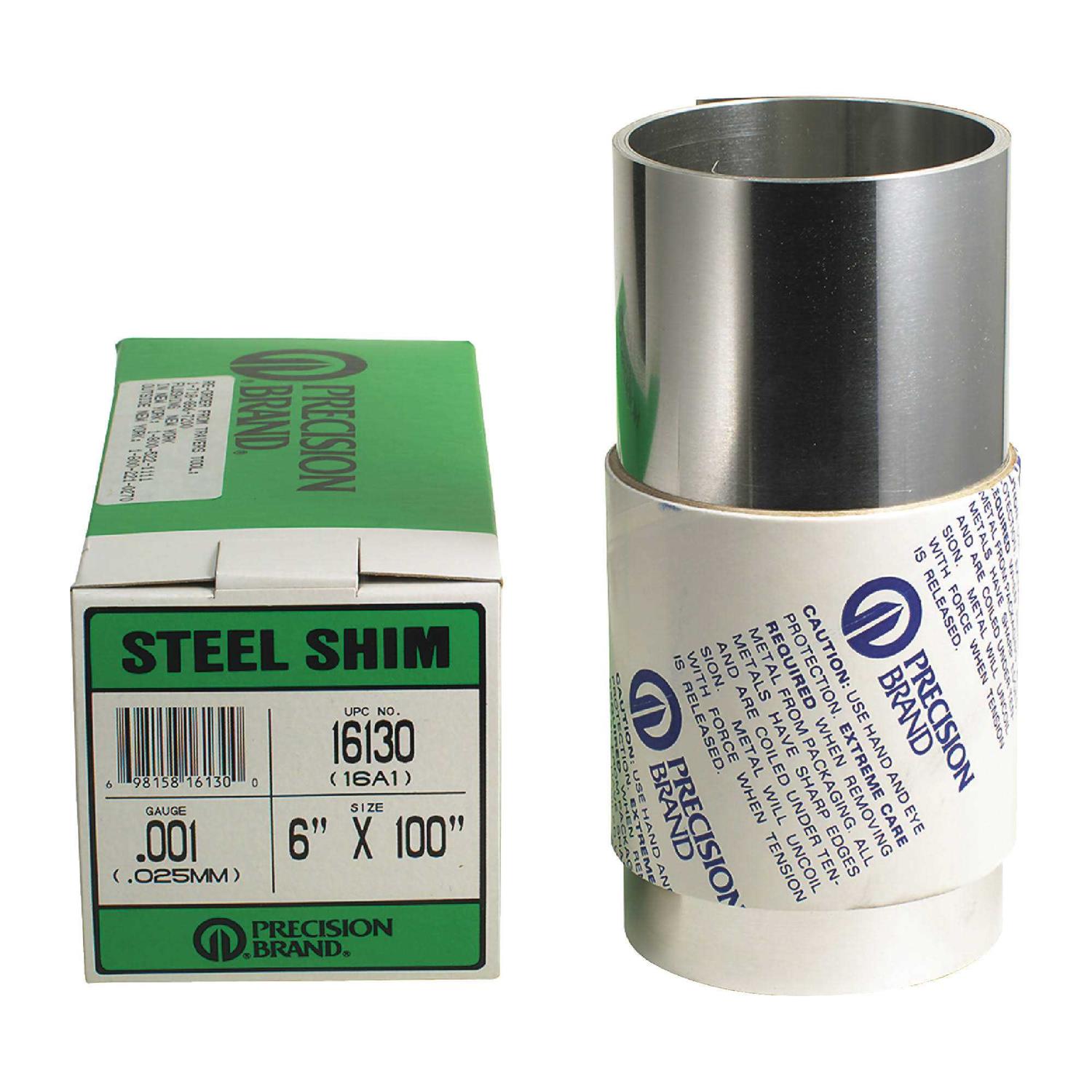 Precision Brand Shim Stock Assortment Steel 1008-1010 16685 - Zenithce