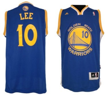 Golden State Warriors #10 David Lee Revolution 30 Swingman Blue Jersey - Zenithce