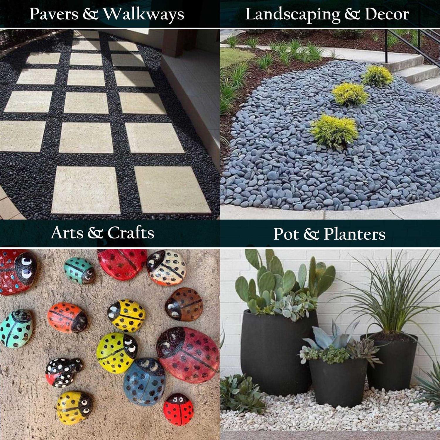 Rain Forest 0.40 Cu. ft. 3/16 in. 30 lbs. Green Gravel - Zenithce