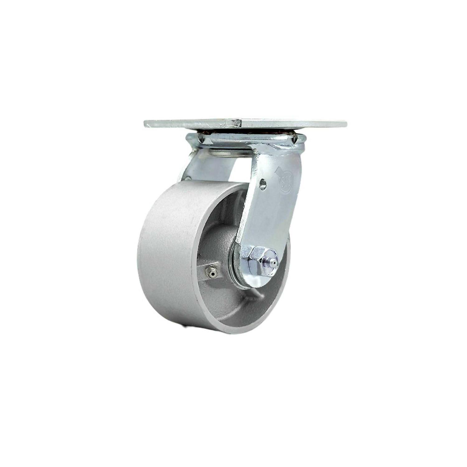 Service Caster Semi Steel Swivel Threaded Stem Caster - Zenithce