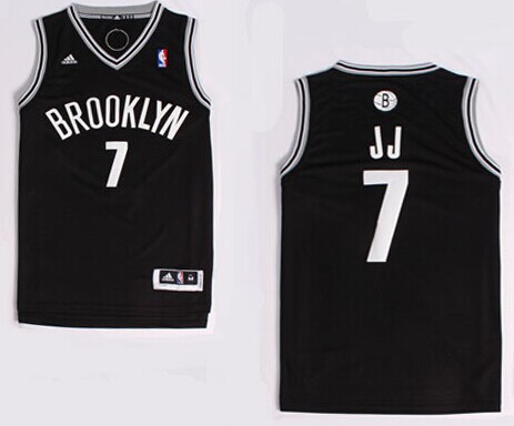 Brooklyn Nets #7 JJ Nickname Revolution 30 Swingman Black Jersey - Zenithce