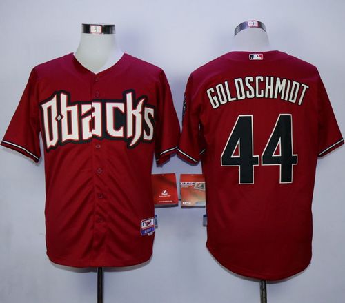 Diamondbacks #44 Paul Goldschmidt Red Cool Base Stitched Jersey - Zenithce