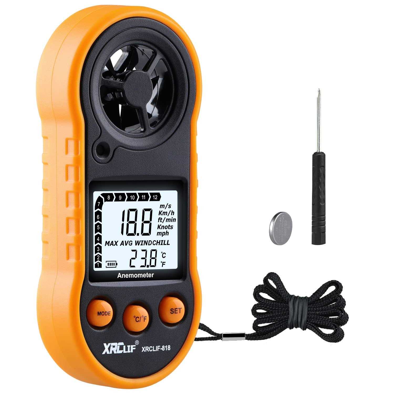 XRCLIF Decibel Meter Sound Level Reader 30-130db Hand-held Sound Noise Meter with Backlight Alarm - Zenithce