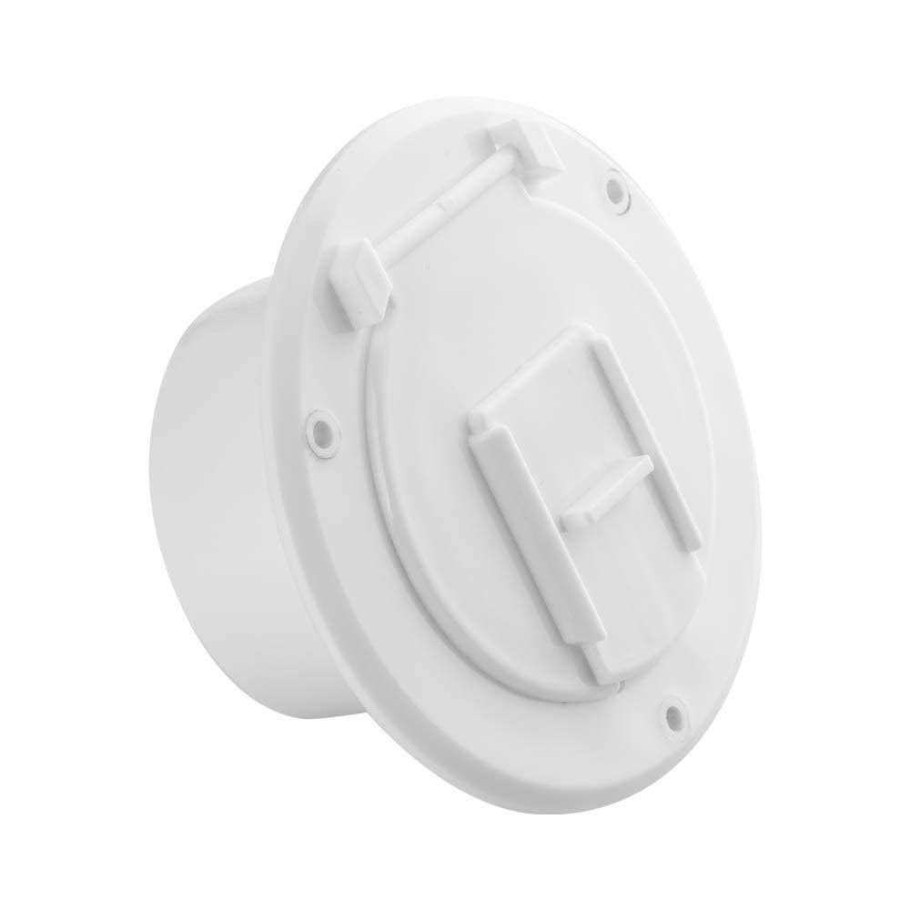 Halotronics RV 4 Round Electrical Cable Hatch for 30 and 50 Amp Cords - Zenithce