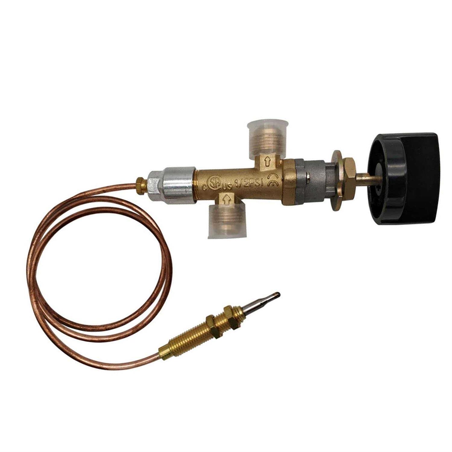 Mensi Low Pressure 1 Lb Propane Adjustable Regulator with M12x15 Male - Zenithce