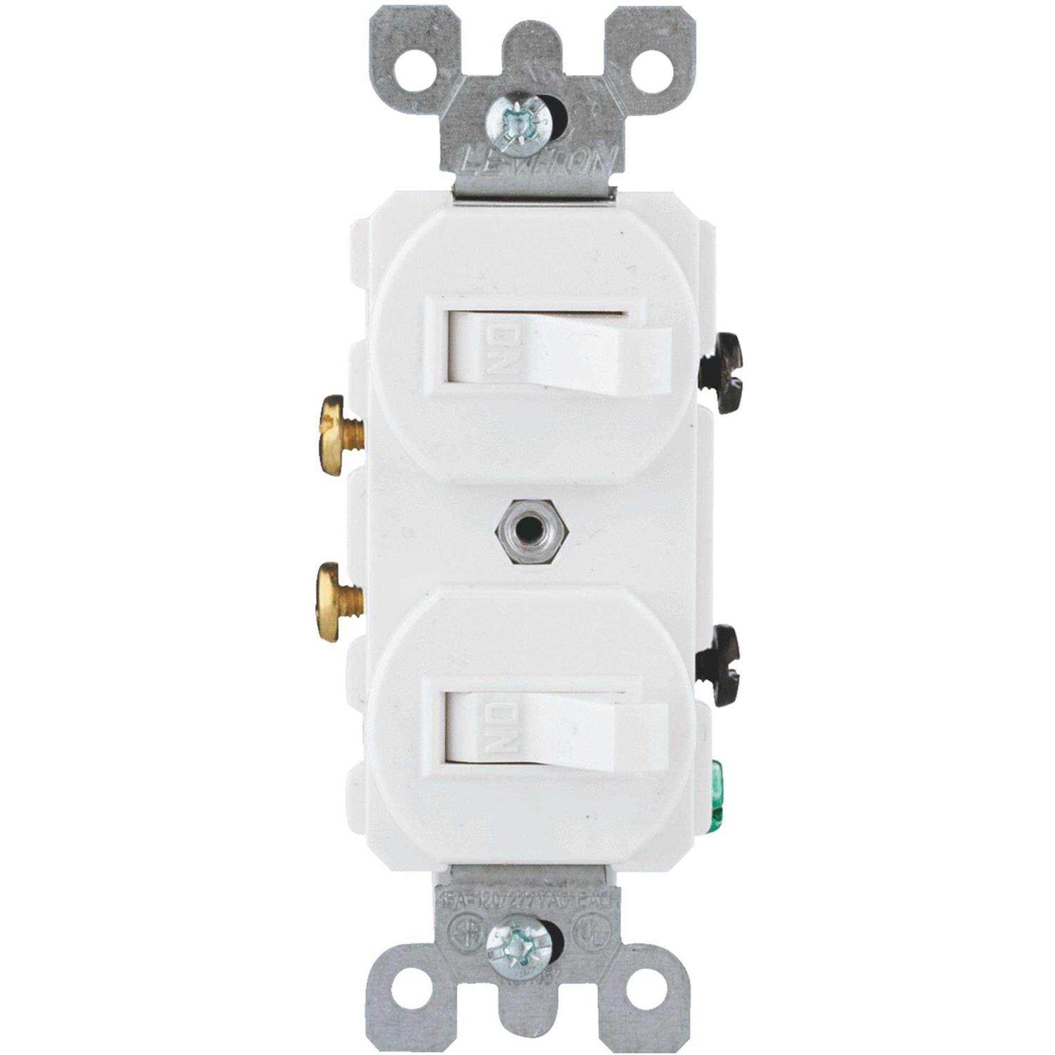Leviton 5224-2 Combination Switch - Zenithce