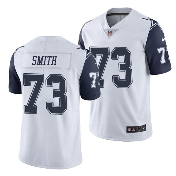 Dallas Cowboys #73 Tyler Smith White Color Rush Limited Stitched Jersey - Zenithce