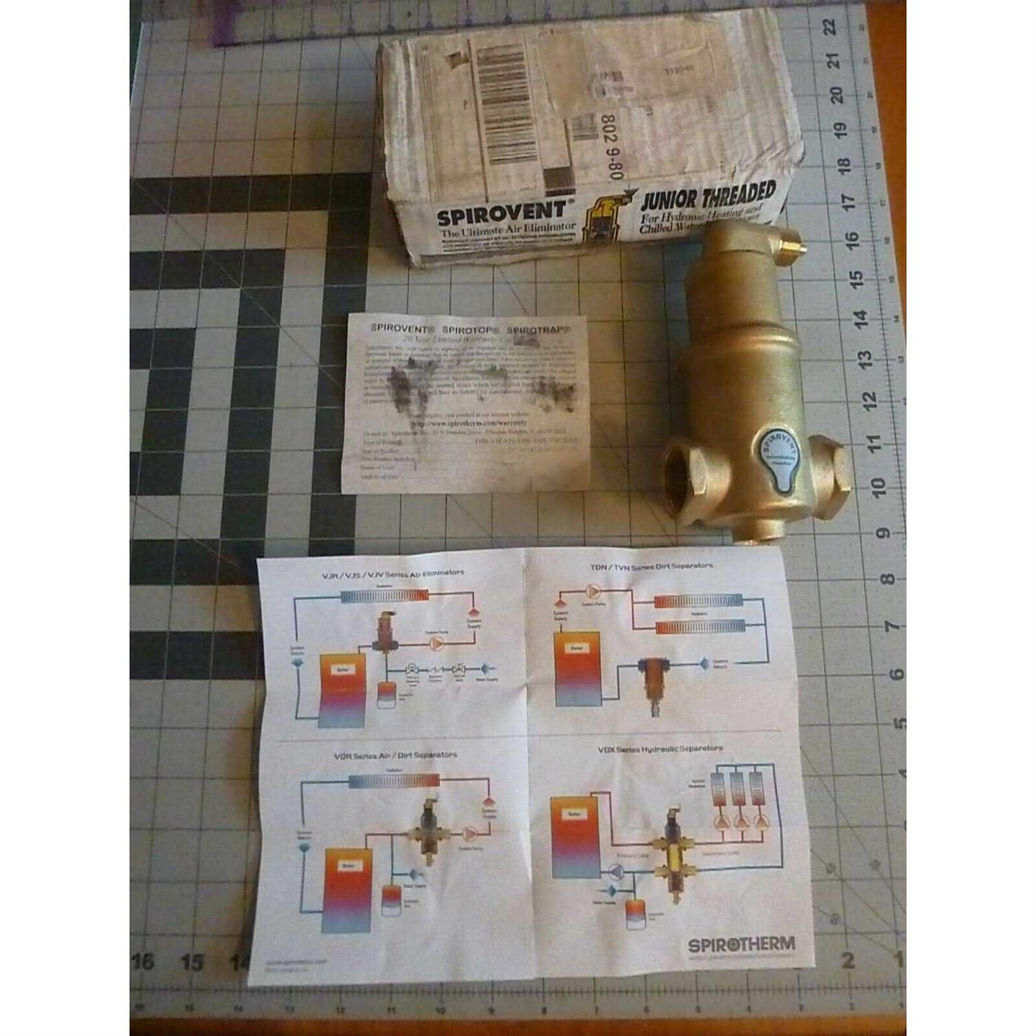 Spirotherm 3/4 in. Spirovent Jr. Air Eliminator - Zenithce