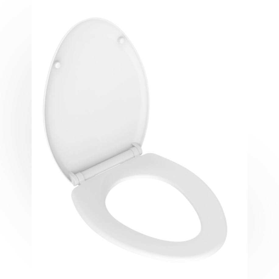 Mainstays Elongated Plastic Toilet Seat - Zenithce