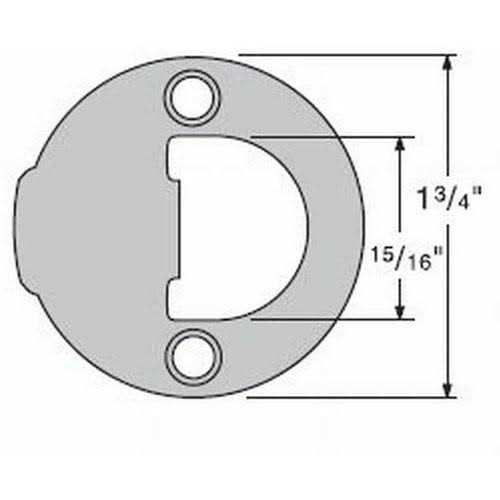 Kwikset 83929 Full Round Strike - Zenithce
