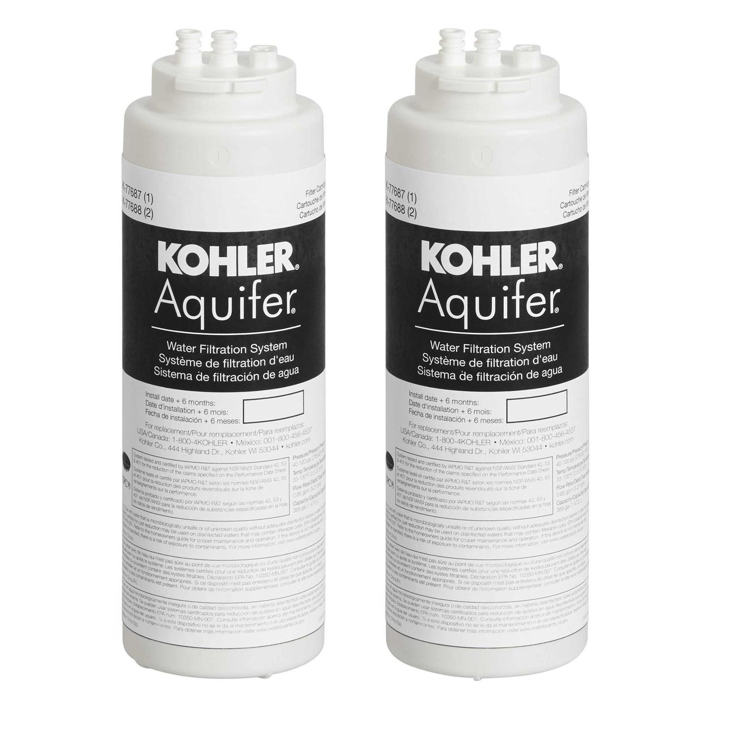 Kohler Anthem Two-outlet Recessed mechanical Thermostatic Valve Control - Zenithce
