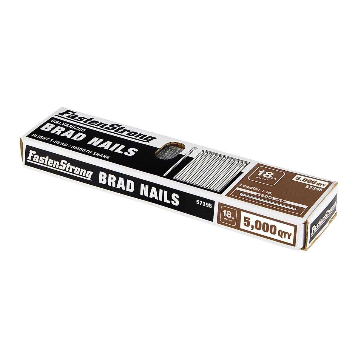 FASTENSTRONG 18 GA Galvanized Brad Nails - Zenithce