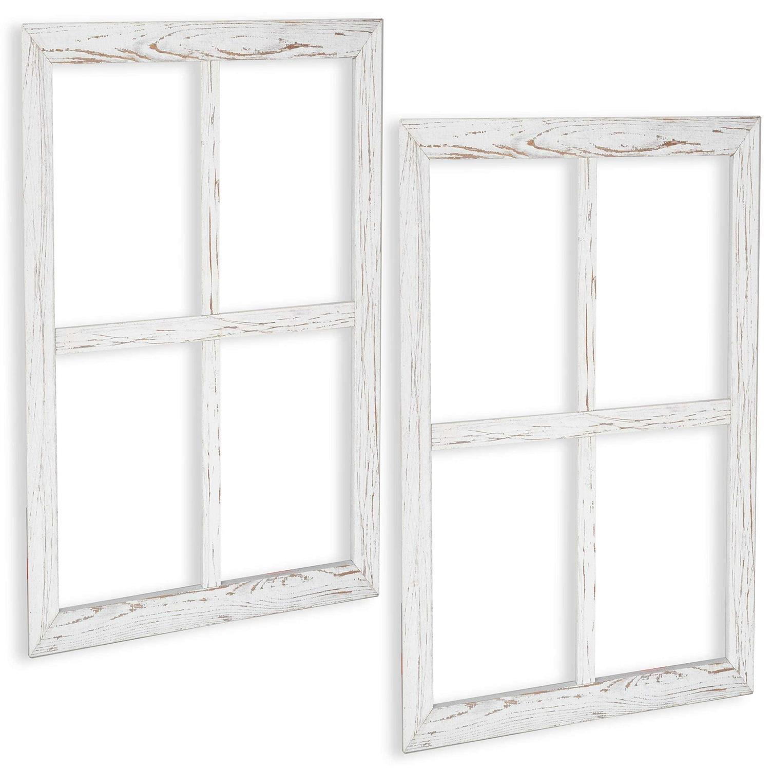 Ilyapa Window Frame Wall Decor 2 Pack - Zenithce