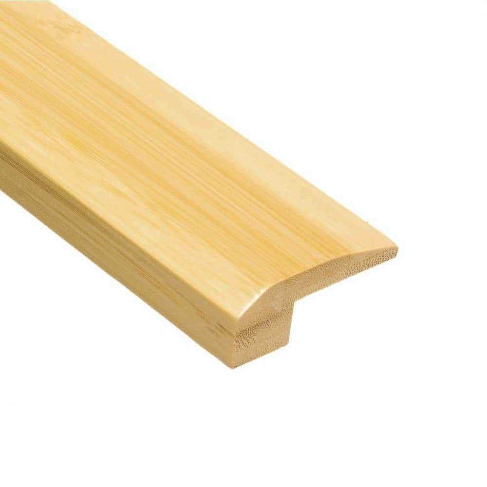 HOMELEGEND Home Legend Strand Woven Natural 9/16 in. Thick x 2 in. Wide x 78 in. Length Bamboo Hard Surface Reducer Molding - Zenithce